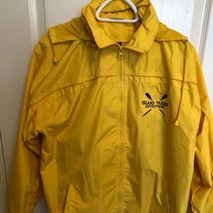 Yellow Windbreaker